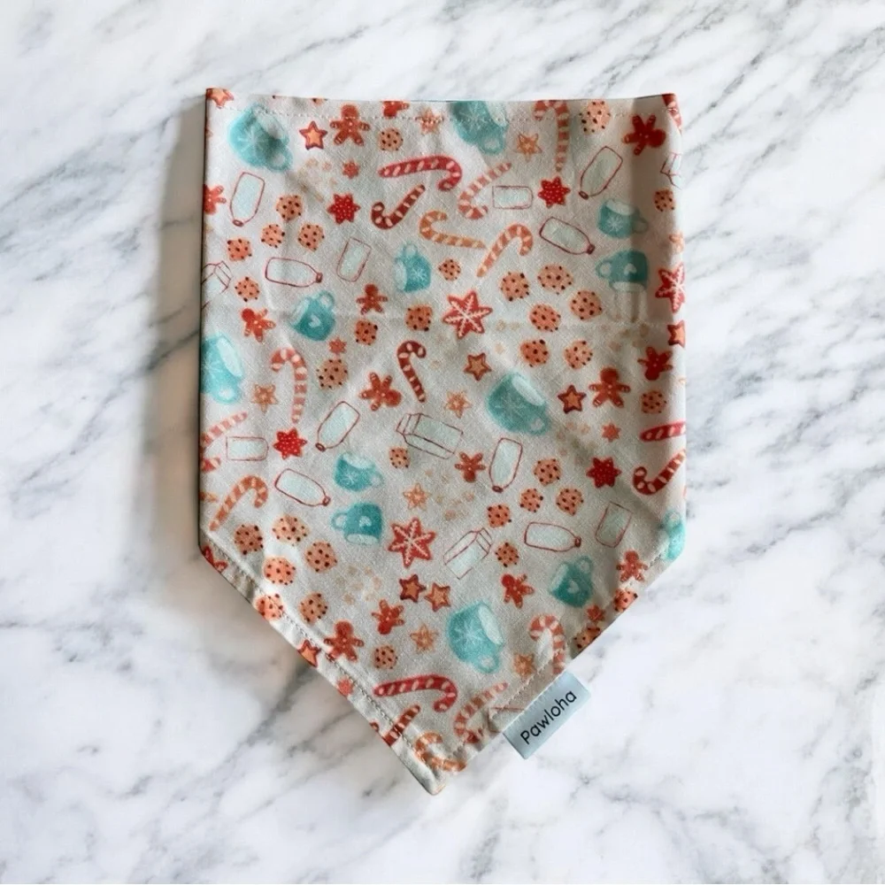 DOG Bandana - For Santa - Size L Large